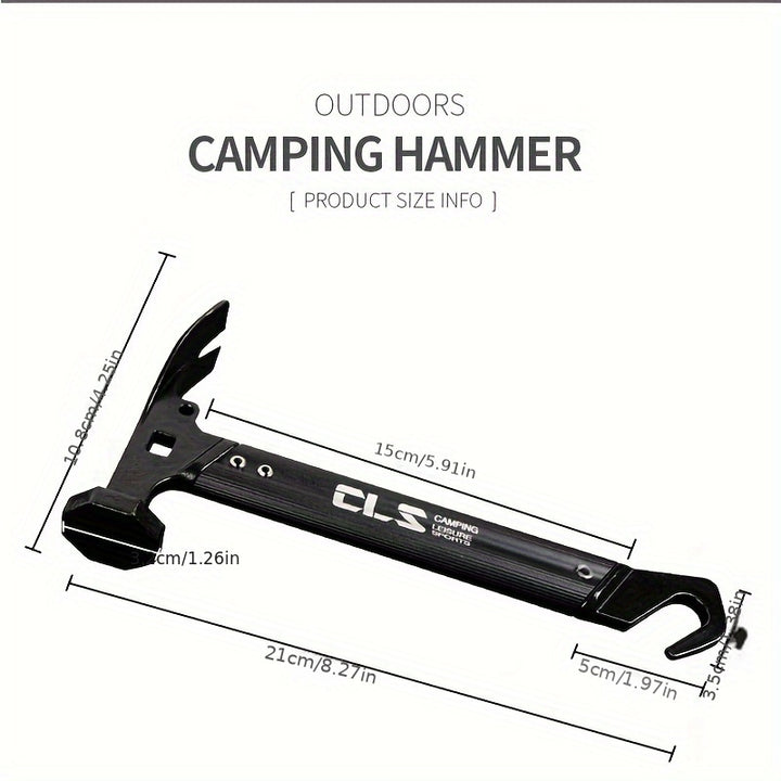 Camping Hammer with Stake Remover