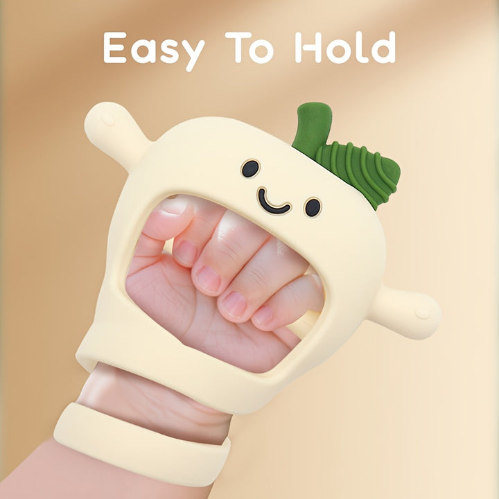 Silicone Apple Teether Grasp  Clean FunAMLSATGCF