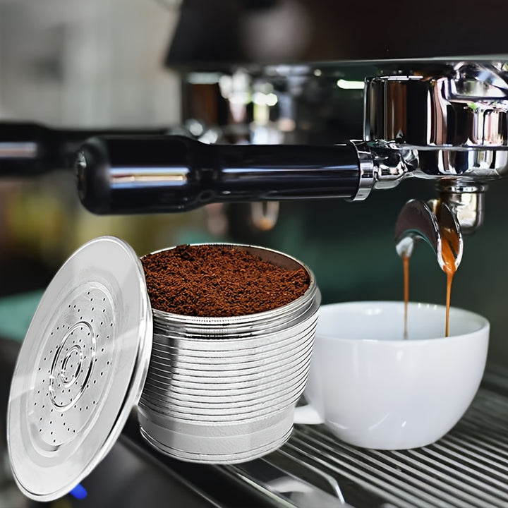 Stainless Steel Reusable Coffee Pod For Nestle Machines  EcoFriendly Dripper  Filter Cup Essential Coffee Accessory