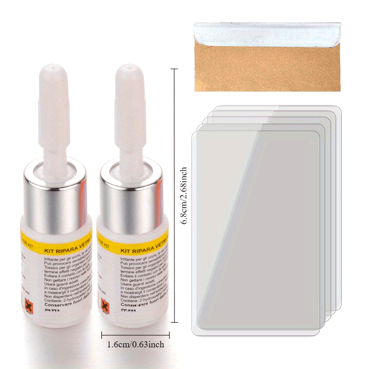Windshield Crack Repair Kit