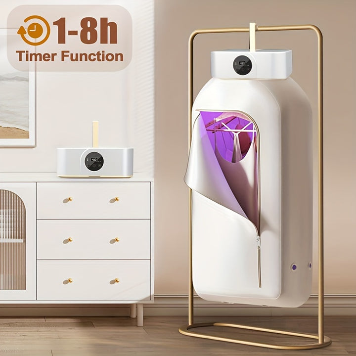 2025 PRO Portable Travel Clothes Dryer  Compact  Quick Dry with Smart Touch  NJ9929