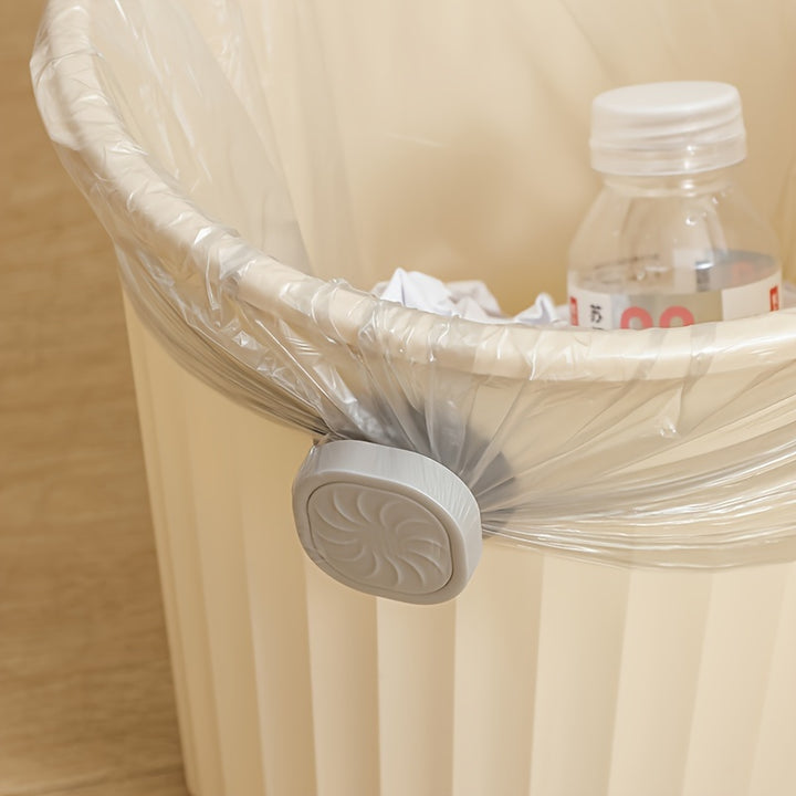 1pc Rotating Garbage Bag Holder Clip  AntiSlip Trash Can Fastener For Kitchen Bathroom Living Room  Outdoor Use