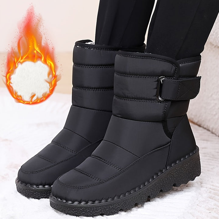 Womens Thickened Snow Boots  Large Sizes9QPB