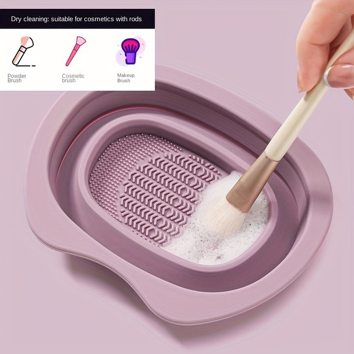  Foldable Makeup Brush Cleaner Pad  HFB4