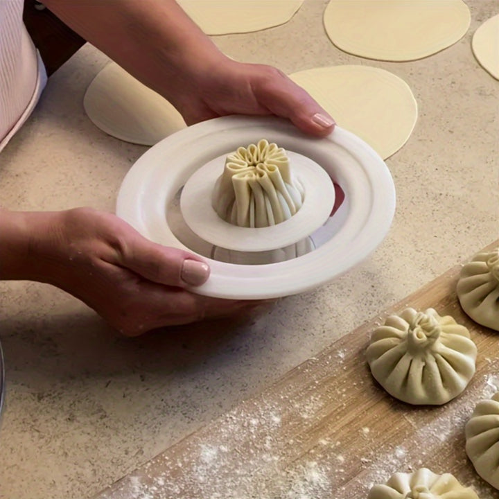 EasyRelease NonStick Dumpling Maker  Food Safe Abs Plastic Perfect For Seamless Baozi  Dumplings