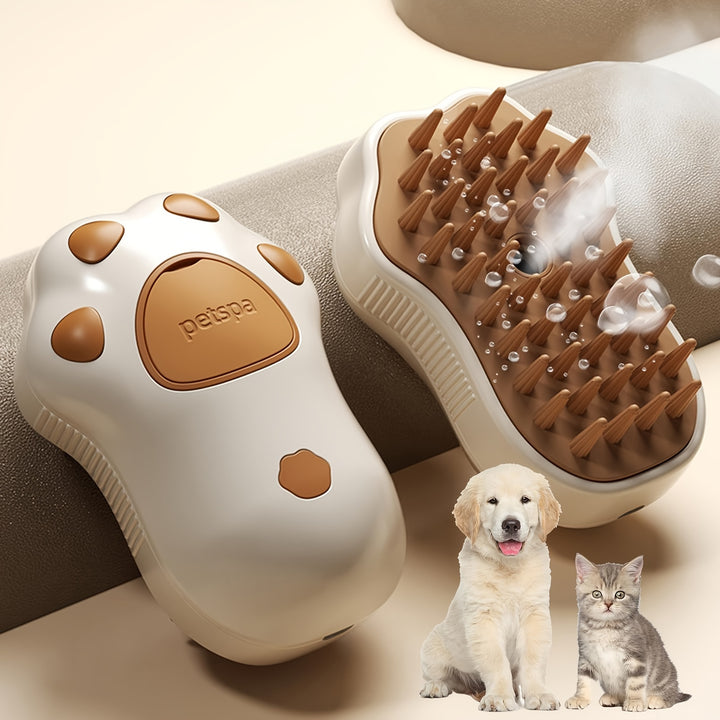 Steam 3in1 Electric Pet Grooming Brush  Y2CK