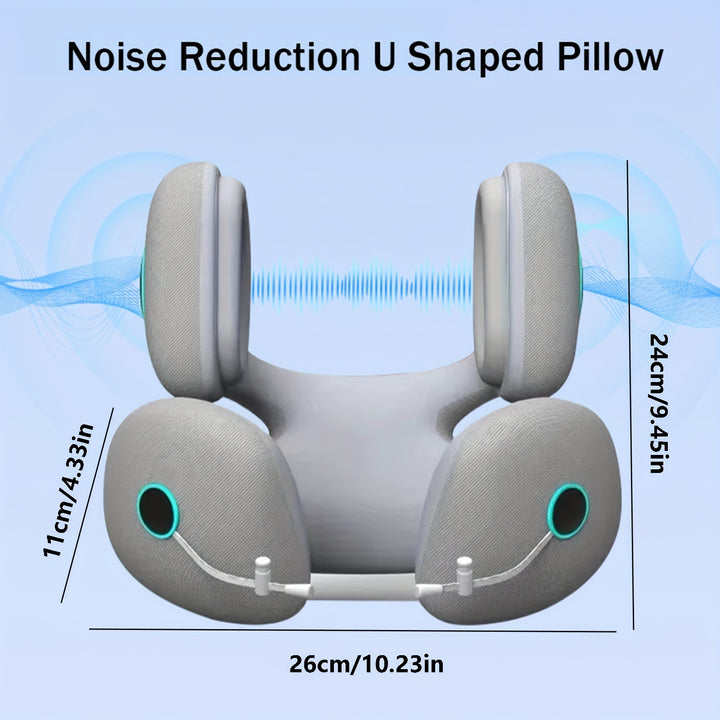Dual Core Support Travel Neck Pillow Quiet Sleep  Relaxation  TJRZGAX