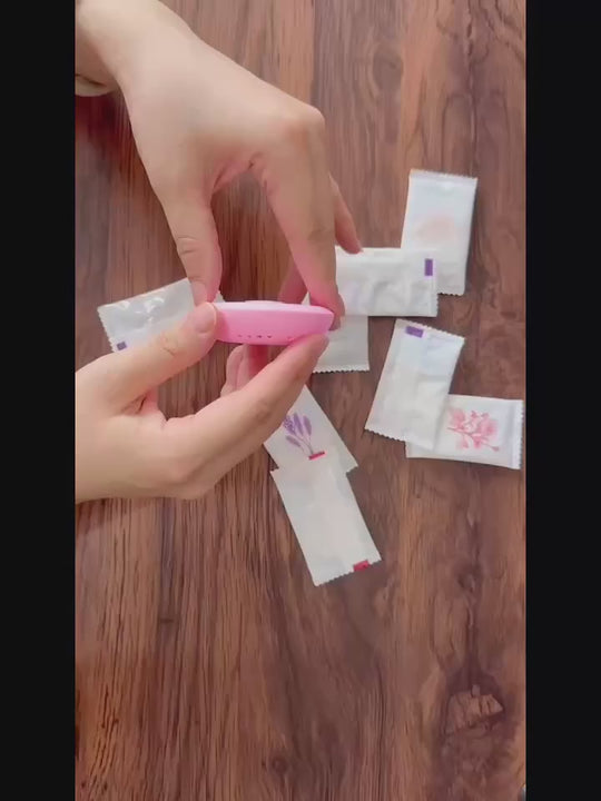 10pcs Cherry Blossom  Lavender Scented Air Freshener Tablets  LongLasting Odor Eliminator for Home Car Bathroom Closet  Wardrobe  Compressed Solid Deodorizer with Extra Shell