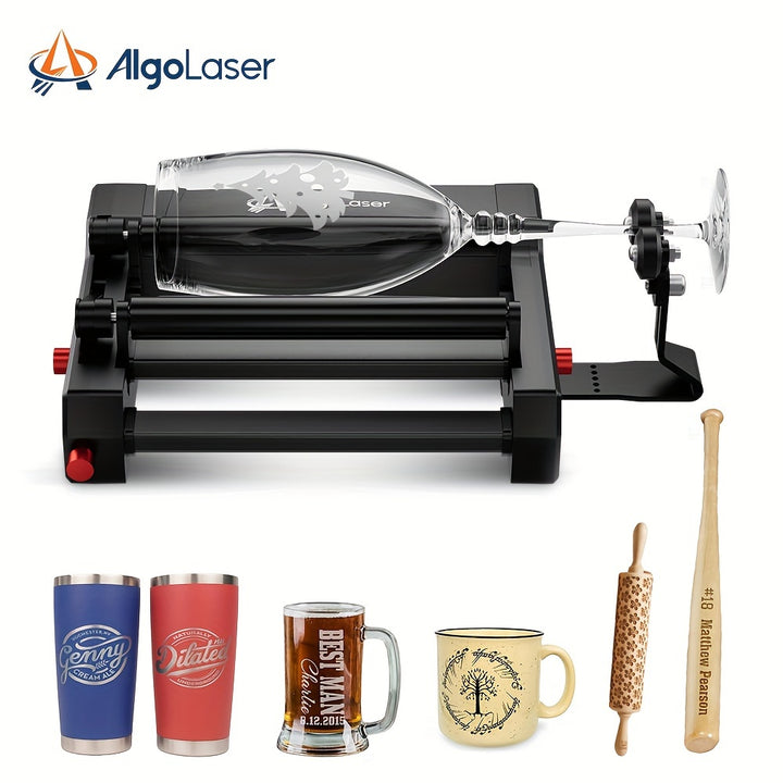 Algolaser 360 Rotary Roller YAxis Module for Laser Engraving  TJRI01A