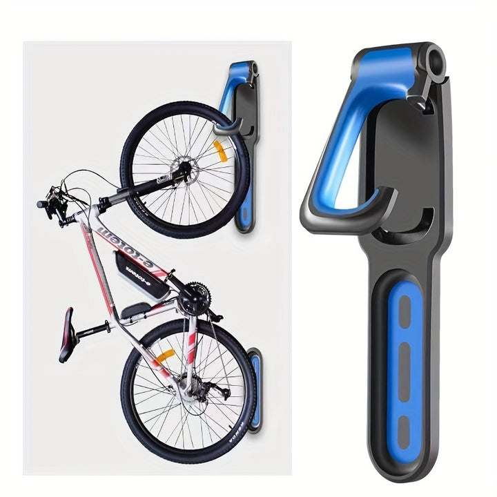 Bicycle Wall Hook Foldable Wall Hook Bicycle Mountain Bike Display Rack Parking Frame Vertical Parking Frame For Indoor Garage Suitable For Mountain Bikes And Road Bikes