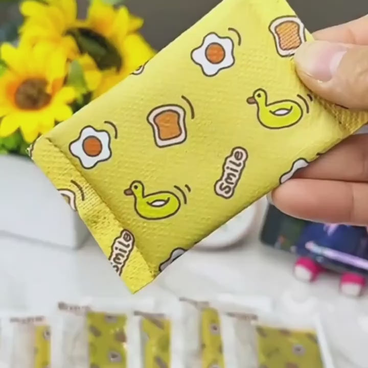 2040 Pack Hand And Body Warmers MultiPack  Long Lasting And Safe Natural Odorless Air Activated Warmers Yellow Duck Cartoon Pattern Set