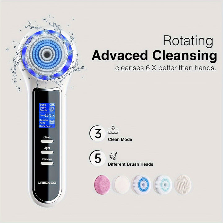 USB Rechargeable Facial Cleansing Brush  TJRVQ0U