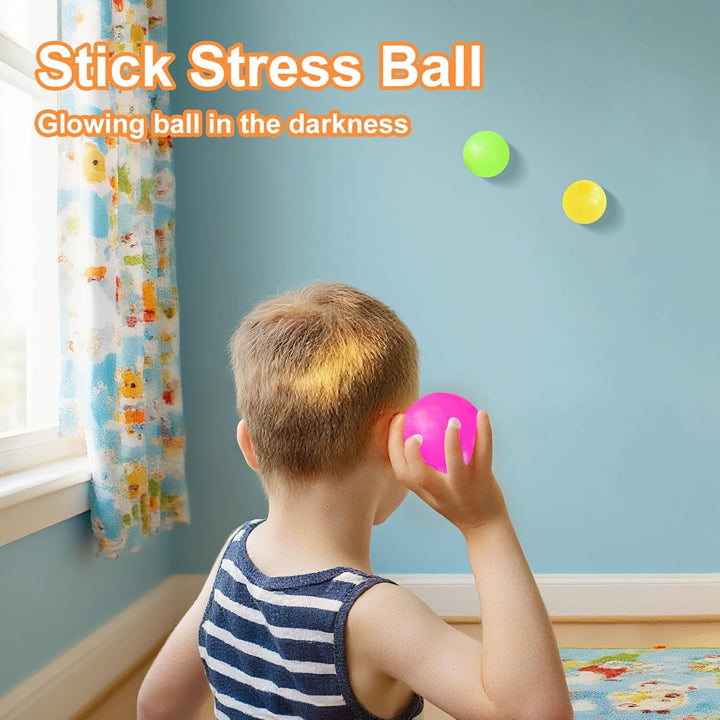 4pc Glow Squishy Sticky BallsAML2589654