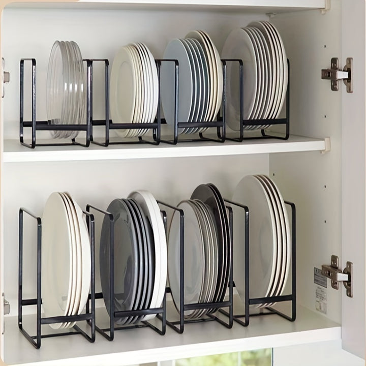 Metal Plate Holder Organizer Vertical Plate Rack  NBT4