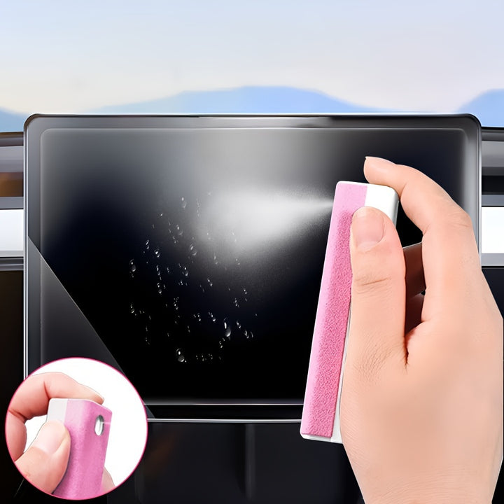 Fiber Velvet Car Screen Cleaner  Spray Wipe  M2FV