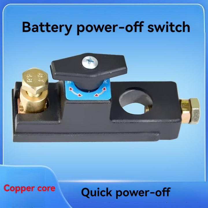 Universal Battery PowerOff Switch 24V12V Circuit Breaker ABS Resin AntiLeakage Design for Car Battery Disconnect Hardwired 36V Max Voltage Car Battery Accessories