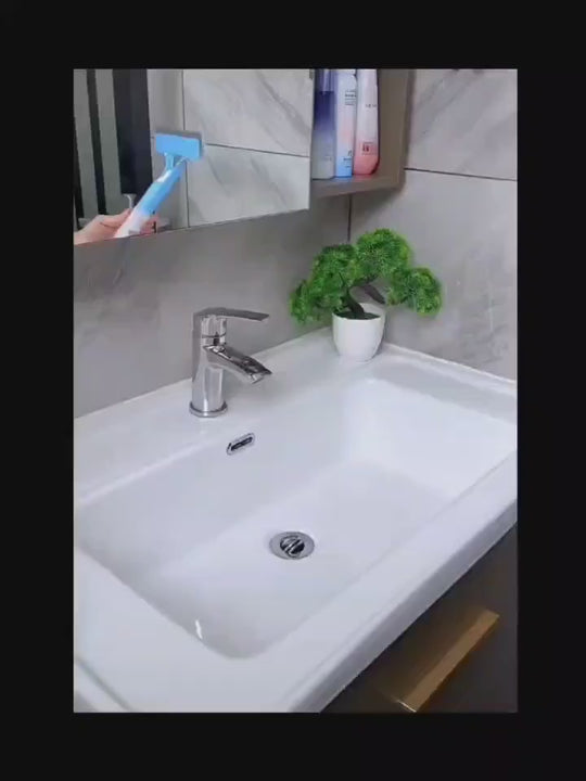 1pc 3 In 1 Glass Wiper With Scraper And Sprayer Window Cleaner Multifunctional Handheld Shower Window Glass Scraper For Spraying Washing And Scraping Squeegee For Window Tile Car Windshield Mirror Bathroom Cleaning Supplies Cleaning Tool
