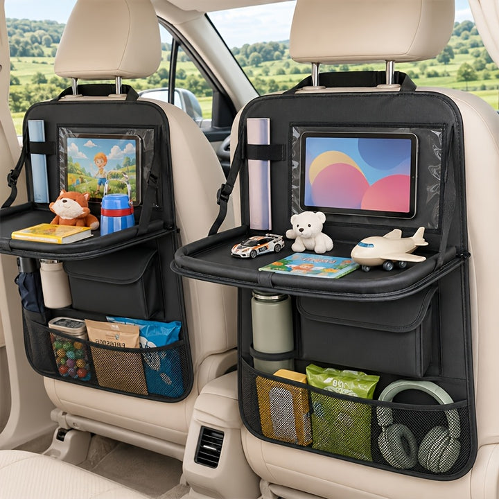 Car Backseat Organizer with Foldable TrayAML TARY