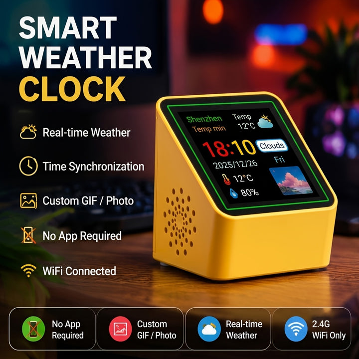 Smart Weather Desk Clock  SA57