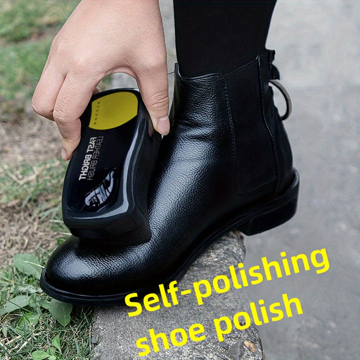 PP Material ConstellationThemed Reusable Leather Shine Sponge Brush for Shoes Bags and Jackets  Quick Polish Eraser Tool for Cleaning Care and Brightening