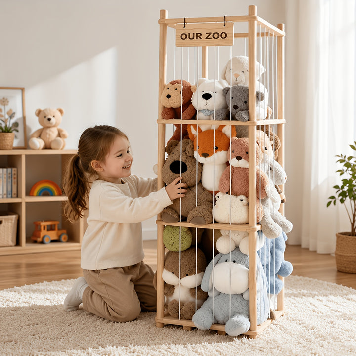 SpaceSaving Plush Organizer