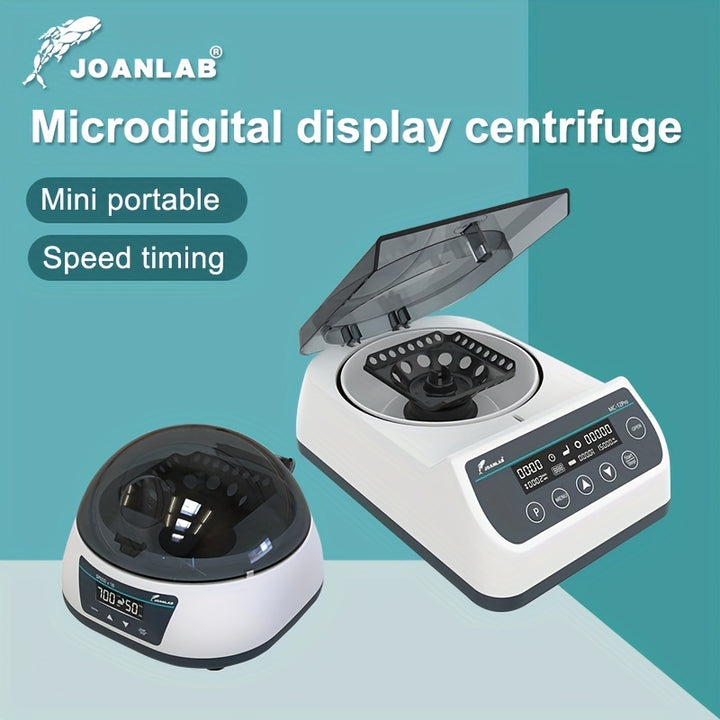 JOANLAB Pcr Micro Centrifuge Machine Digital Display Highspeed Plasma Centrifuge Lab 7000rpm 12000rpm 0205152ml Centrifuge Tube