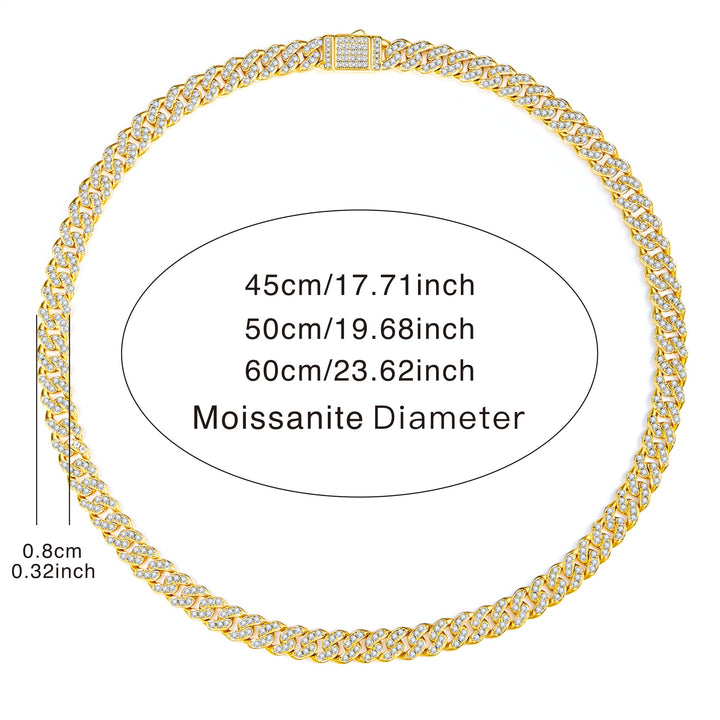 1pc Golden Chunky Chain For Men Ideal Gift For New Year