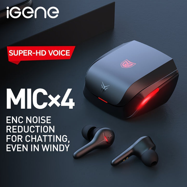 IGene 4 TWS Earbuds ENC Low Latency RGB Gaming Mode  NJ9966