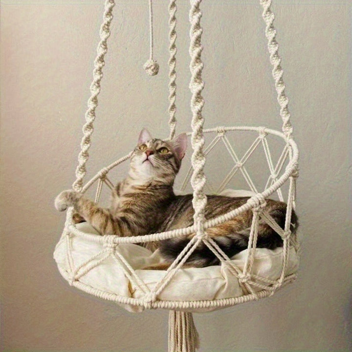 Boho Cat Hammock Swing  SA87