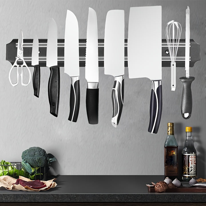 1pc Magnetic Knife Holder For Wall Magnetic Knife Strip Powerful Magnet Knife Rack For Kitchen Knives Magnetic Knife Bar Creative Magnetic Knife Bar Kitchen Accessaries