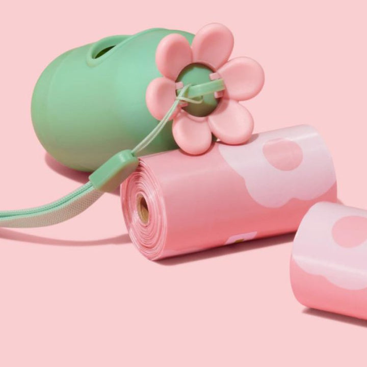 FlowerShaped Dog Waste Dispenser  Bags