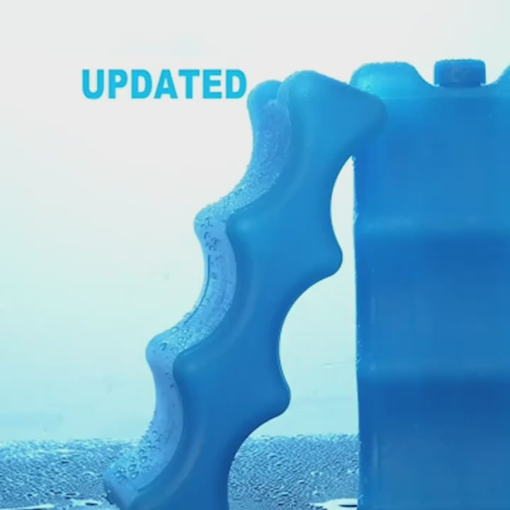 1pc2pcs Reusable Cooling Ice Packs Drink Cooler Freezer Packs For Beach Camping And Fishing Kitchen Accessories Kitchen Utensils