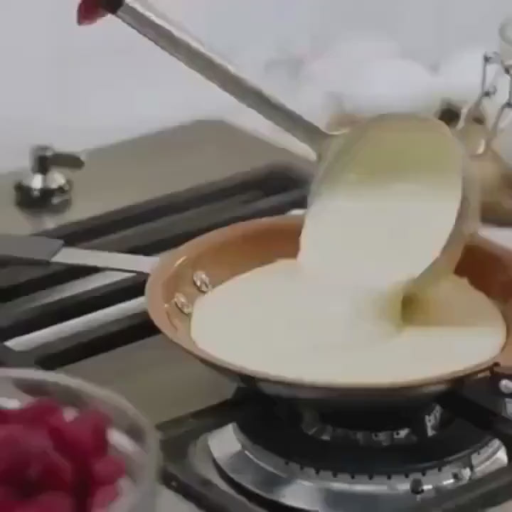 Durable Stainless Steel NonStick DoubleSided Omelet Pan Easy Clean Flip Frying Skillet with Stainless Handle  1pc Breakfast Making Kitchen Cookware Suitable for Hand Wash