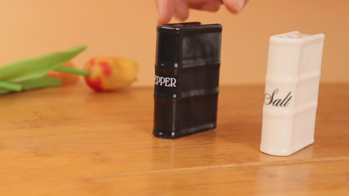 Mini Book Salt  Pepper ShakersAMLIUYTR
