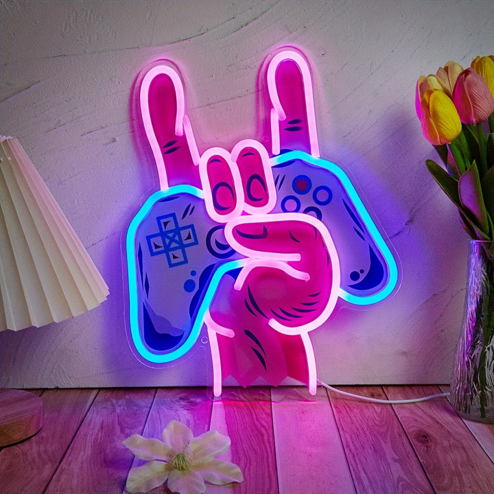  GamePad LED Neon Sign Light  FY3B