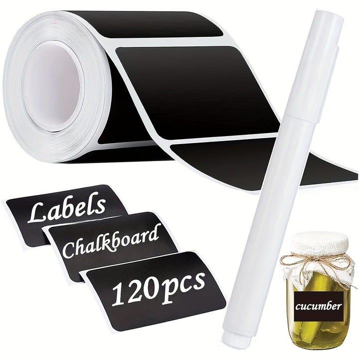  Waterproof Reusable Blackboard Stickers  I9VK