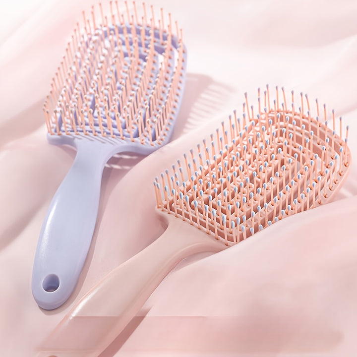 Fluffy Hair Styling Tools Anti Knot Brush  U3ND