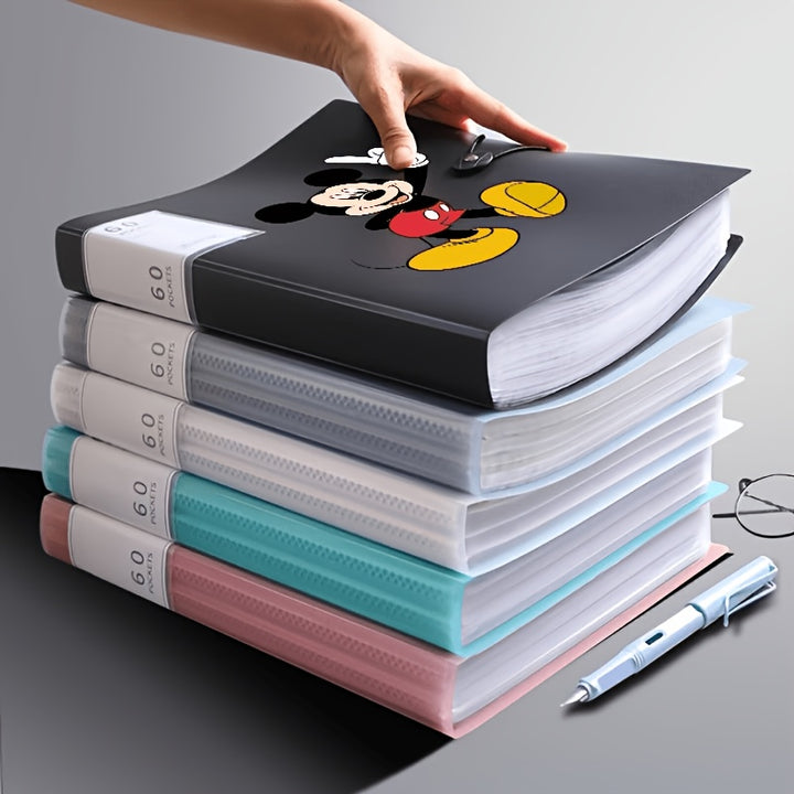 Mickey Mouse 60Pocket A4 Color FolderAML SEWE