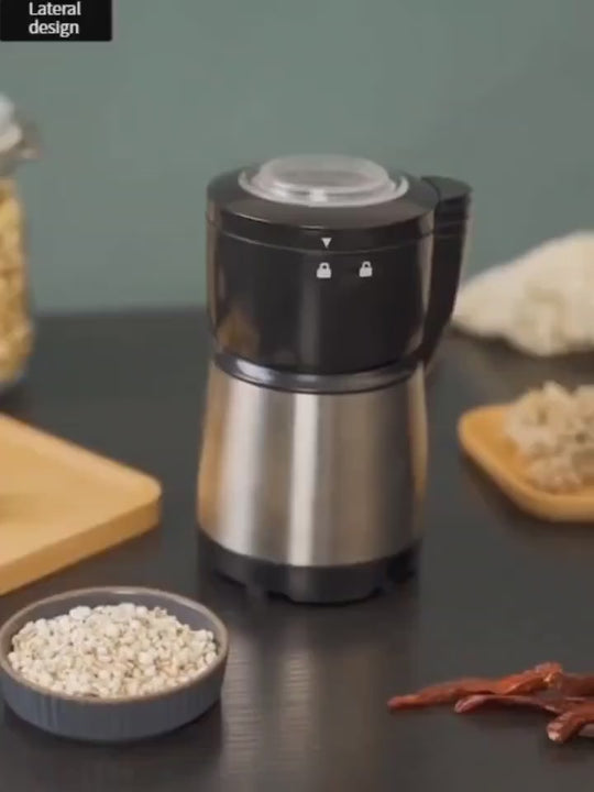 1pc Electric Grinder For Household Use Finely Grinding Various Grains And Miscellaneous Grains Grinding Chinese Herbal Medicine Grinding Beans And Grinding Coffee
