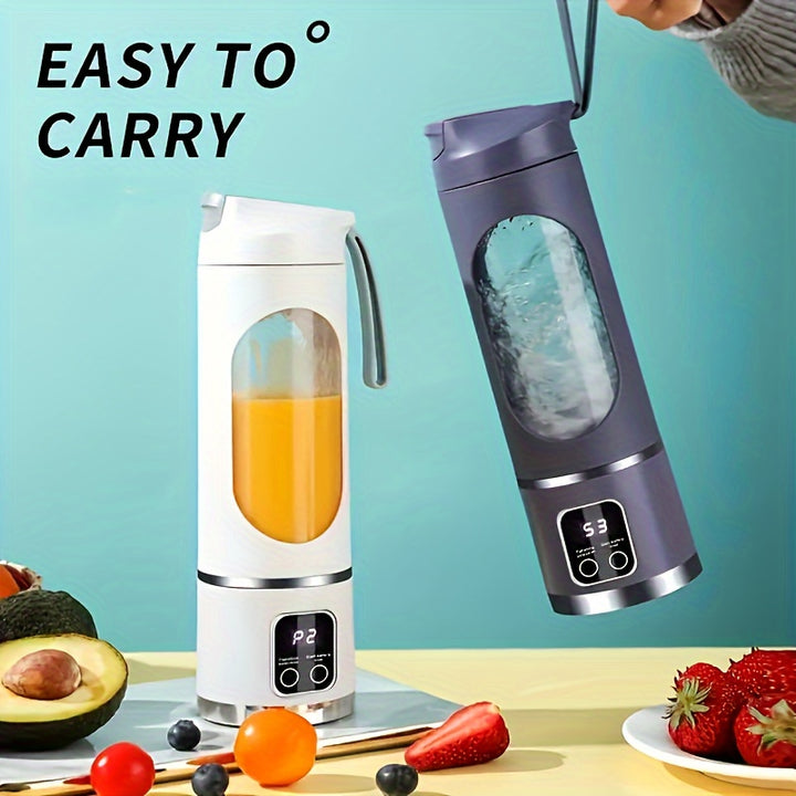 Portable USB Juicer Bottle with Digital Display  3Speed BPAFree 1522 ozCTNL