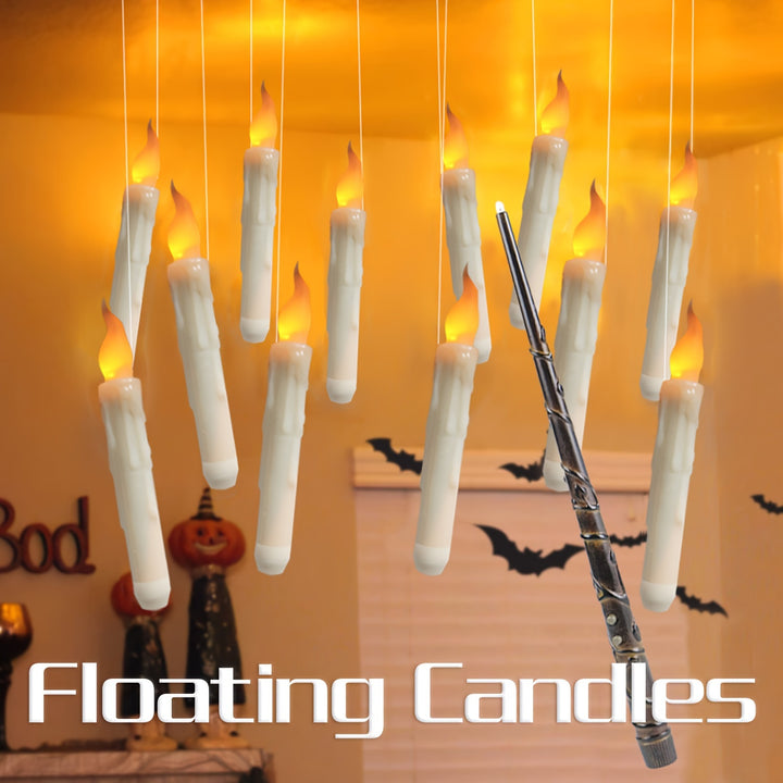 12pcs Floating Candles LED RemoteControlled  WV9E