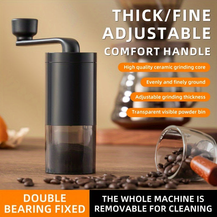 Manual Bean Grinder Portable AllinOne Coffee Machine for Camping  TJR0LVK