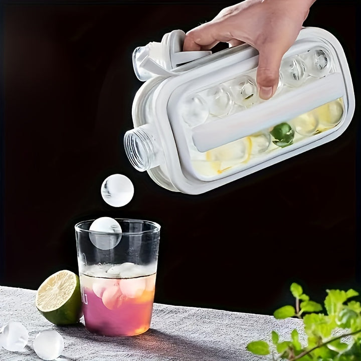 Folding Ice Maker Water Bottle Ice Maker 2 in 1 Ice Cube Cube 