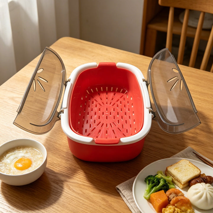 Microwave Steamer BasketAMLJHGF