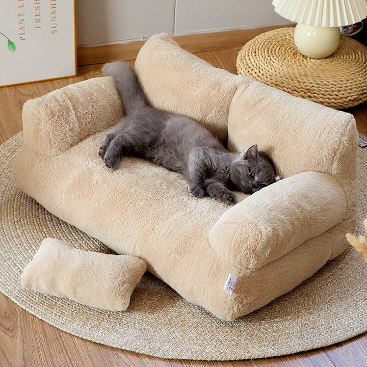 Gray Cat Sofa Bed NJ9635