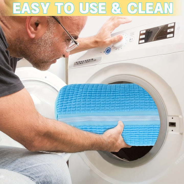 Blue Reusable Shoe Washing Bag  SA92
