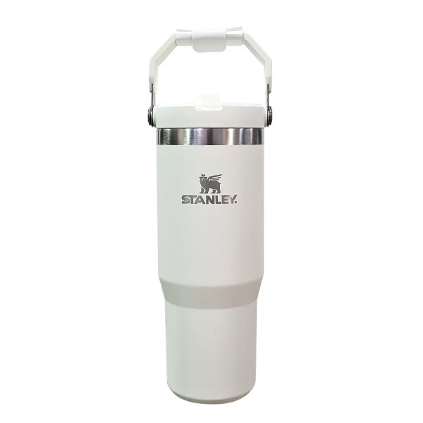 STANLEY CLASSIC STAINLESS STEEL FLIP STRAW CUP 887ML -CREAM WHITE ASIAN VARIANT