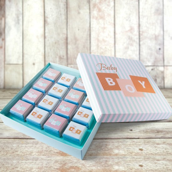 Chocolate Box of New Baby for Boys - 580 grams