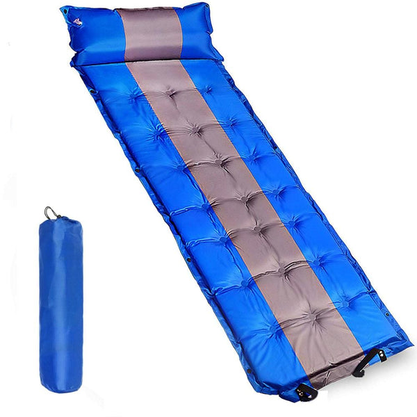 Desert&amp;Fox Self Inflating Sleeping Mattress Lightweight Sleeping Air Pad Waterproof Camping Mat with Air Pillow 183*62*4.5cm