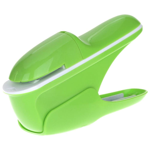 Hand-held Mini Safe Stapler without Staples Staple Free Stapleless 7 Sheets Capacity for Paper Binding Business School Office